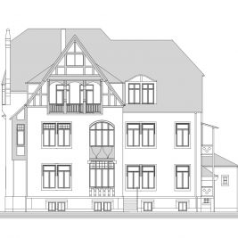 Sanierung denkmalgeschützter Villa Dresden