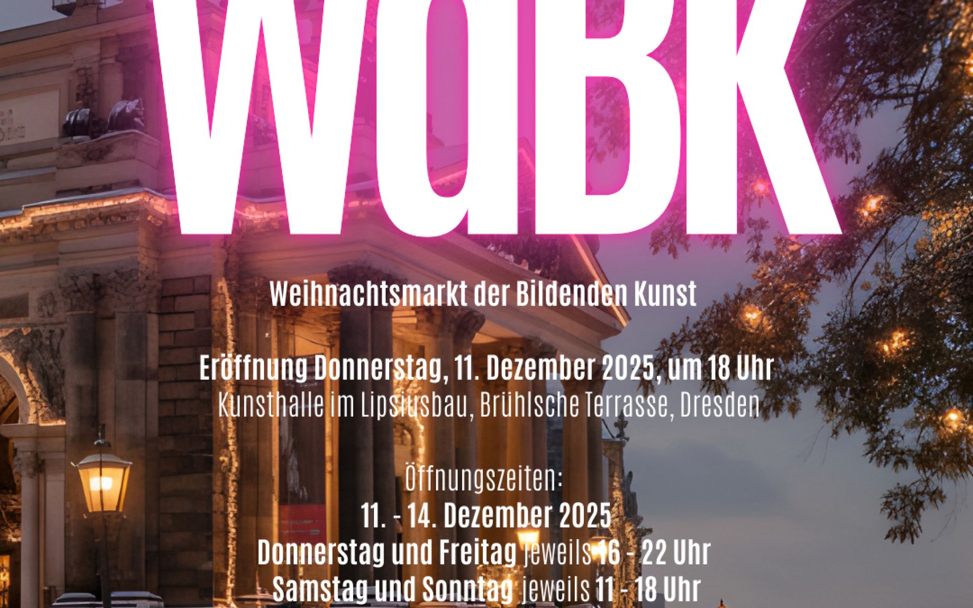WdBK - Weihnachtsmarkt der Bildenden Kunst